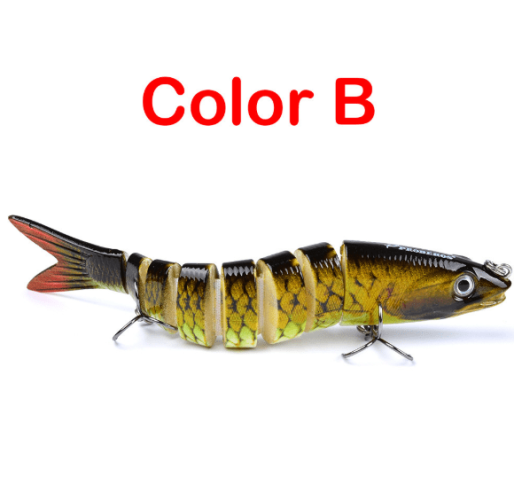Pike Fishing Lures Artificial Multi Jointed Sections Hard Bait Trolling Pike Carp Fishing Tools Pike Fishing Lures Artificial Multi Jointed Sections Hard Bait Trolling Pike Carp Fishing Tools